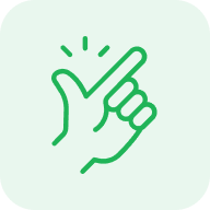 Icon for Hassle-free process, start to finish